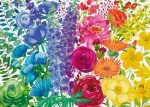 Floral Rainbow  (300 pc Large Format) Online Hot Sale