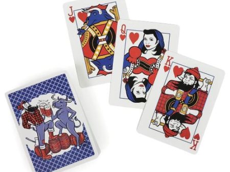 Paul & Babe Cheers Poker Cards Online