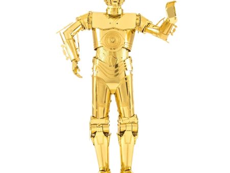 Metal Earth - Star Wars Gold C-3PO Online Sale