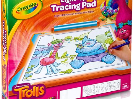 Crayola Trolls Light Up Tracing Pad Cheap