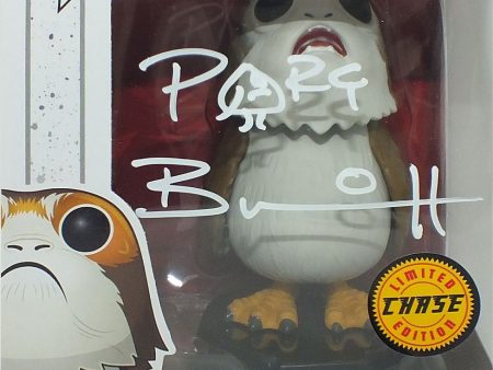 Porg #198 (CHASE) Star Wars Last Jedi Funko Pop! Signed By Brian Herring For Discount