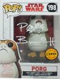 Porg #198 (CHASE) Star Wars Last Jedi Funko Pop! Signed By Brian Herring For Discount