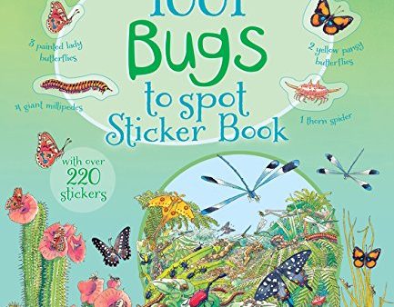 1001 Bugs to Spot Sticker Book Hot on Sale