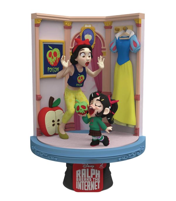 Beast Kingdom Wreck It Ralph 2 Snow White D-Stage Series 6-Inch Statue Hot on Sale