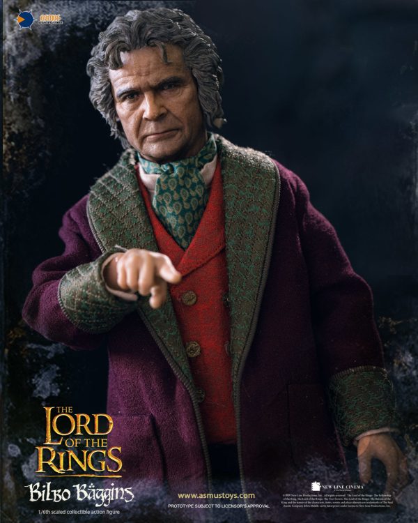 Asmus Lord of the Rings Lotr Bilbo Baggins (Old) 1:6 Scale Figure Cheap