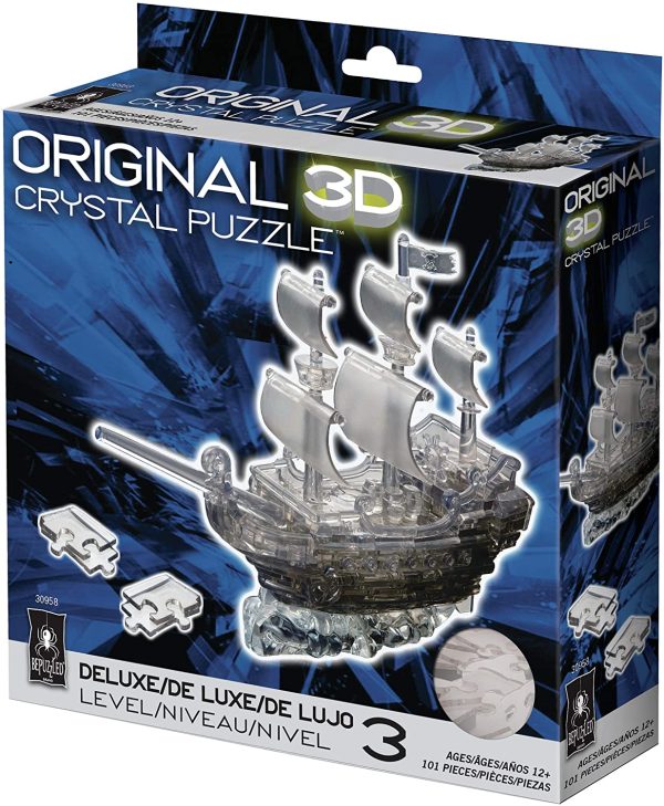 PirateShip 3d Crystal Puzzle For Discount