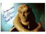 Michael Carter Bib Fortuna Signed 8x10 Star Wars Autograph Jabba s Palace COA Supply