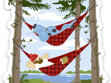 Bunyan Hammocks sticker Online now