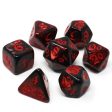 7pc RPG Set - Inquisitor w Red on Sale