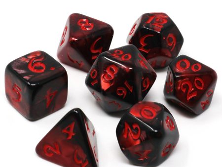 7pc RPG Set - Inquisitor w Red on Sale