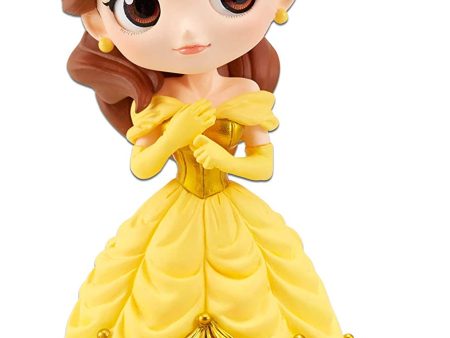 Disney Beauty & The Beast Q Posket Belle Classic Yellow Dress Figure Supply