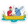 Bunyan Fishing Sticker Supply