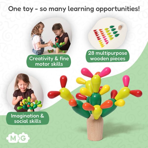 Montessori Stacking Cactus Supply