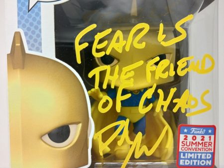 Doctor Fate #395 Funko Pop Signed David Sobolov Fear Friend Chaos Beckett COA Fashion