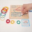 Montessori Wooden Geoboard For Cheap