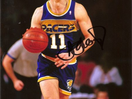 Detlef Schrempf Autograph Pacers Mavs NBA Signed 8x10 Photo PSA on Sale