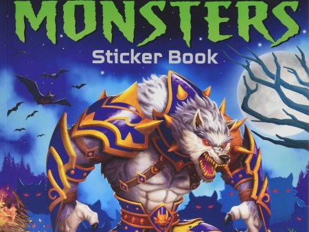 Build Your Own Monsters  Sticker Book For Discount