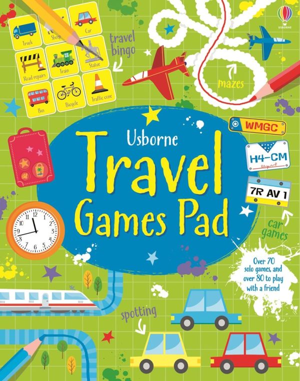 Travel Games Pad Hot on Sale